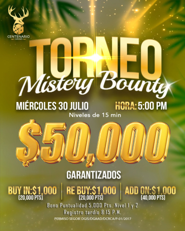 MISTERY BOUNTY 50K