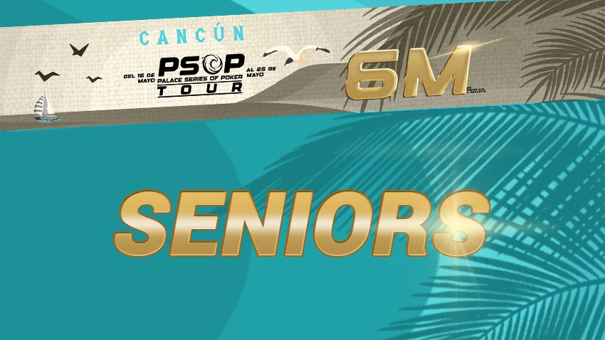 PSOP Torne SENIORS del Palace Poker Room, Cancún