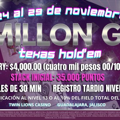 1 Millón Gtd. Aniversario