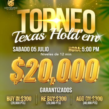 20K Centenario Casino NL