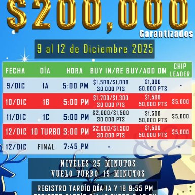 200K DICIEMBRE CENTENARIO CASINO NUEVO LAREDO