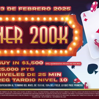 200K GTD Opener Twin Lions