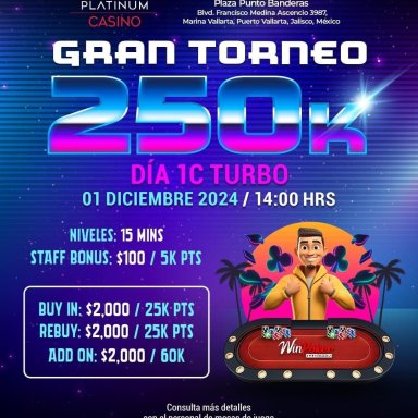 250k Gran Torneo Winclub Platinum