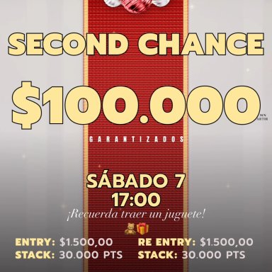 100k GTD Posada Second Chance del Palace