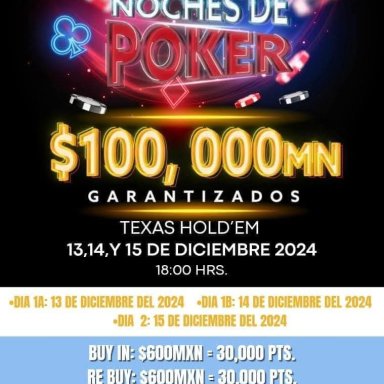 100k GTD Big Bola San Luis Potosí